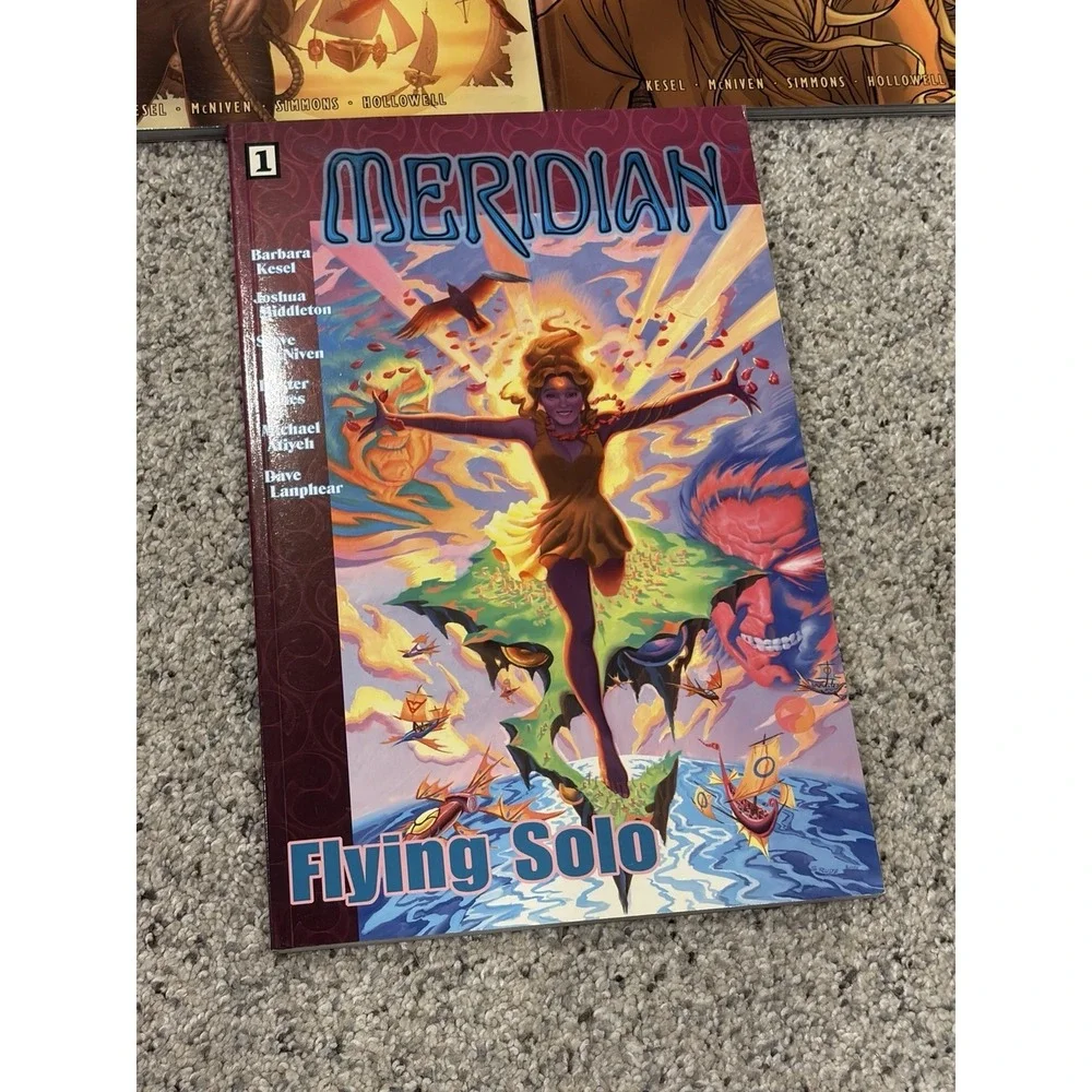 Meridian Comic Lot #1, 3, 4 CrossGen 2001 Action Fantasy Set